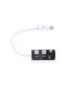Hub USB transparentes con 3 puertos