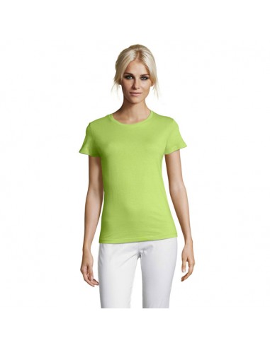 Camisetas para mujer de manga corta y algodón