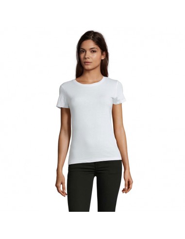 Camisetas para mujer de manga corta con cuello...