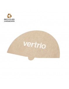 Abanicos de cartón reciclado