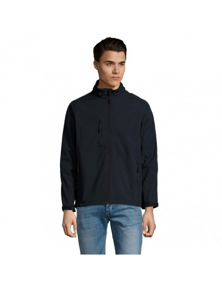 Chaquetas para hombre de softshell con tres bolsillos