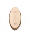 Tablas de cortar ovaladas de madera