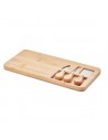 Tablas de cortar de bambú con accesorios