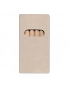 Cajas de cartón con 6 lápices de colores