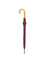 Paraguas con eje y puntas de madera Ø104 cm