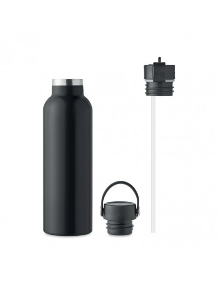 Botellas de acero inoxidable con doble tapón 700 ml