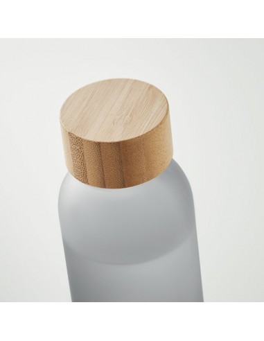 Botellas de cristal con acabado esmerilado 500 ml