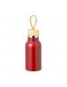 Botellas térmicas con tapón de bambú y asa 350 ml
