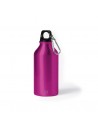 Botellas de aluminio reciclado con mosquetón 400 ml