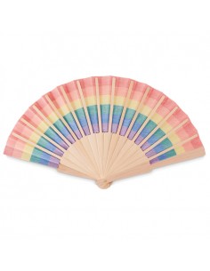 Abanicos de madera LGBT