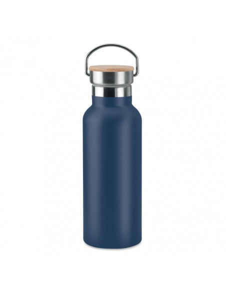 Termos con tapa de bambú 500 ml