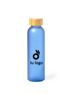 Botellas de cristal con...