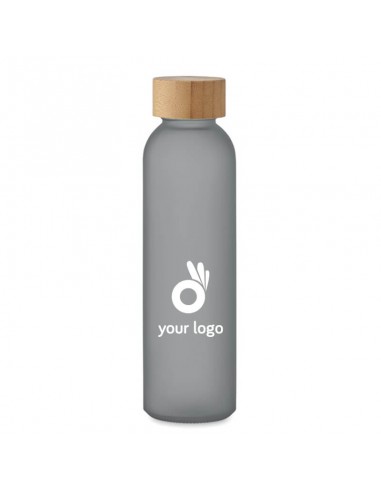 Botellas de cristal con acabado esmerilado 500 ml