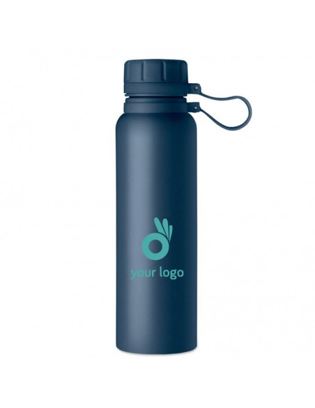 Botellas de acero inoxidable con tapón giratorio y asa 780 ml