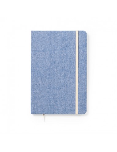 Libretas A5 de algodón reciclado con banda...