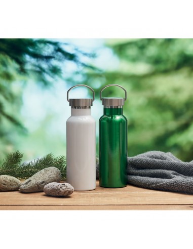 Botellas de acero inoxidable reciclado con...