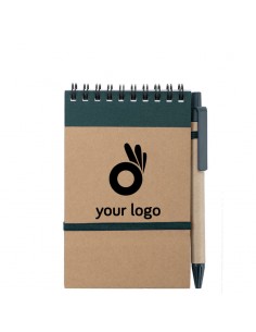 Cuadernos A6 reciclados con...