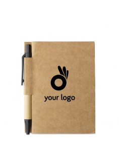 Libretas A6 con bolígrafo RPET