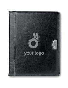 Carpetas A4 de PU con placa...