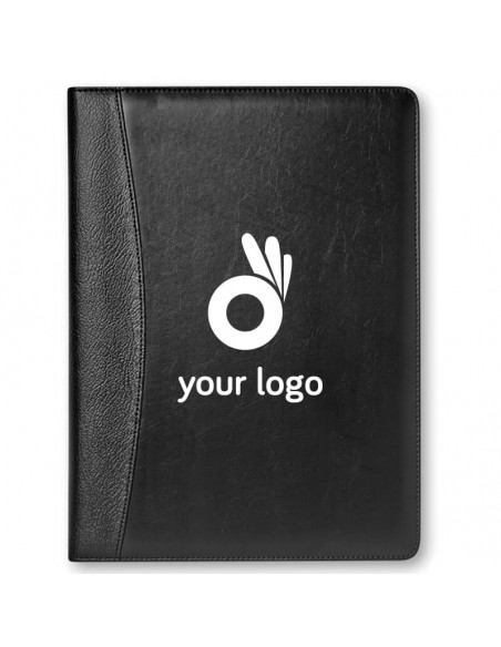 Carpetas A4 con calculadora y bolígrafo