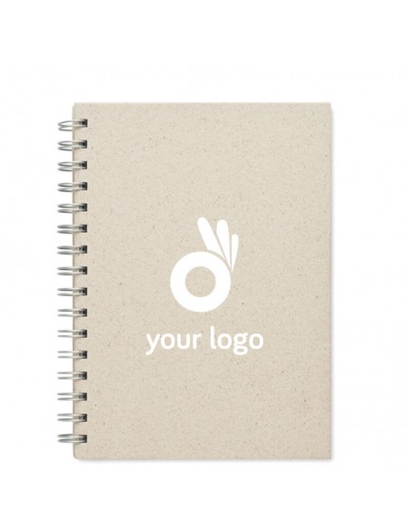 Cuadernos A5 con tapa de cartón RPET