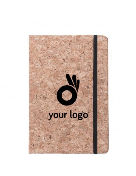 Libretas A5 con acabado de corcho