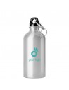Botellas de aluminio con mosquetón y llavero 500 ml