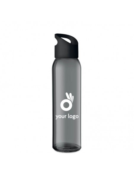 Botellas de cristal con tapón de PP y asa 470 ml