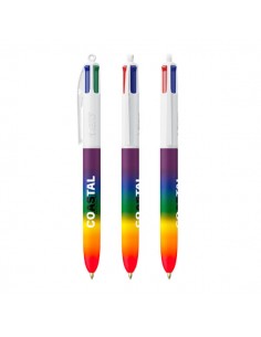 Bolígrafos Bic 4 colores LGTB