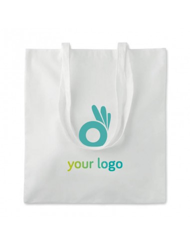 Bolsas de fibra de bambú 105g asas largas