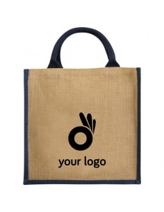 Bolsas de yute con fuelle y...