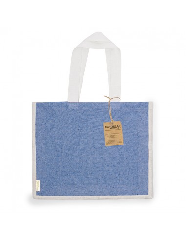 Bolsas de algodón reciclado 140g con fuelle