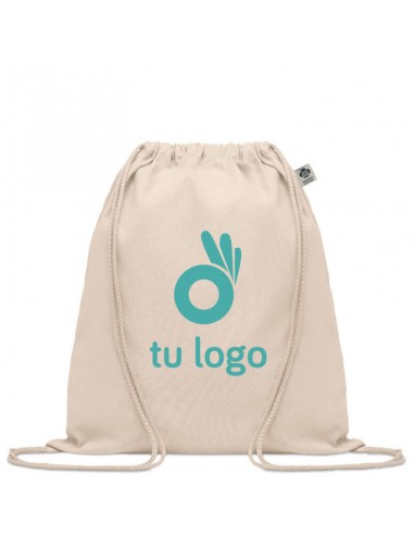 Mochilas de cuerdas de algodón orgánico 140g