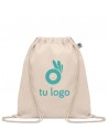 Mochilas de cuerdas de algodón orgánico 140g
