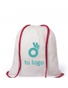 Mochilas de algodón 120g con cuerdas en colores