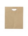 Bolsas tamaño S de papel reciclado asas cortas