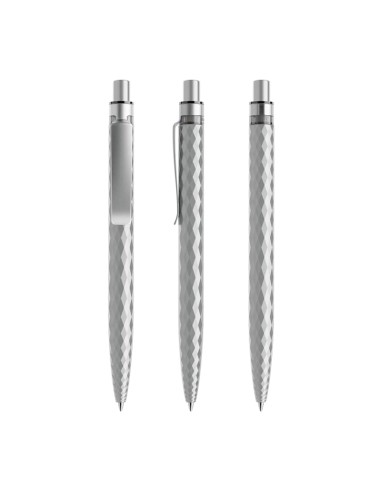 Bolígrafos Prodir QS01 con botón satinado